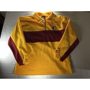 VTG Florida State Seminoles‎ Starter Fleece Quarter Zip Fleece MensLarge Yellow